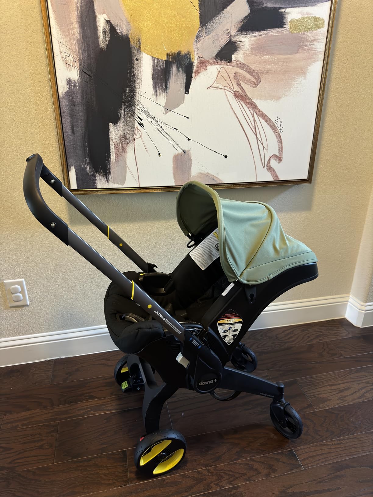 18/mo Finance Doona Car Seat & Stroller, Racing Green AllinOne