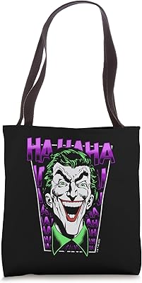 DC Comics Batman The Joker Ha Ha Ha Tote Bag
