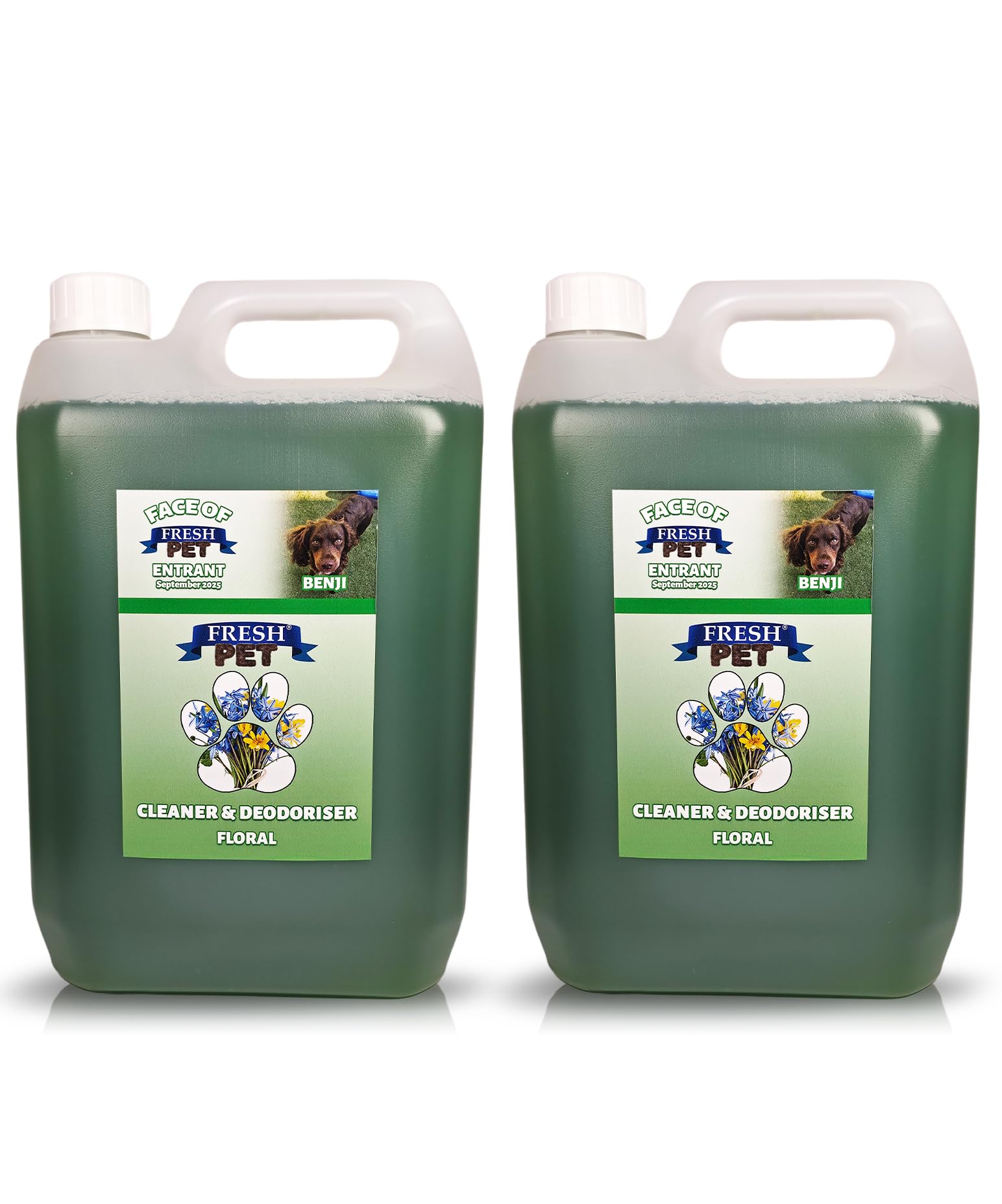 FRESH PET URINE SMELL ODOUR REMOVER 2 x 5L - TRADE Chem (FLORAL)