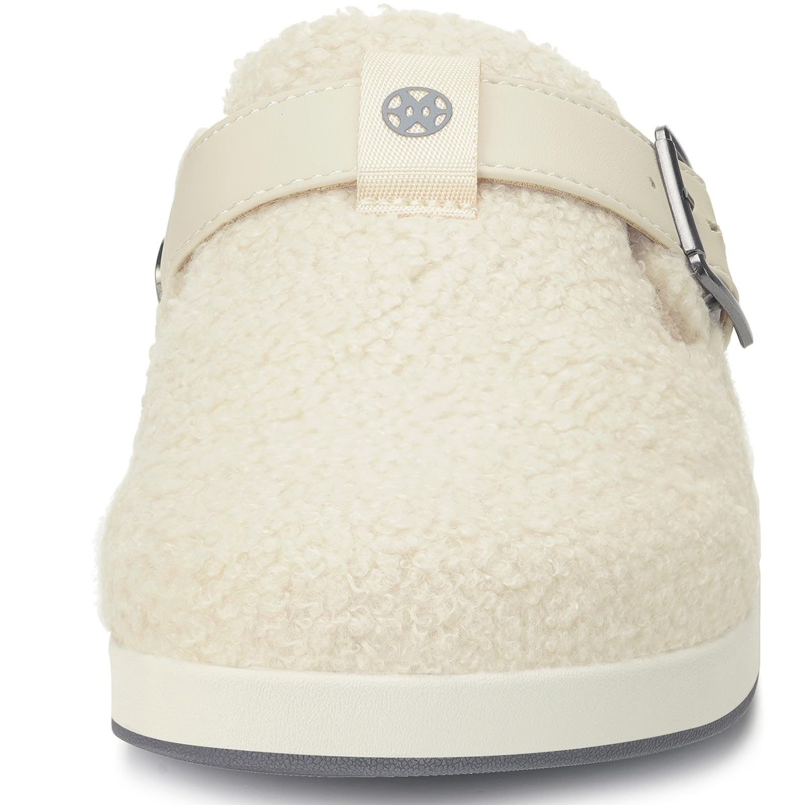 Sisttke Hausschuhe Damen Herren Gefütter Clogs Winter Bequeme Wärme Plüsch Flauschige Haus Pantoletten Gartenschuhe