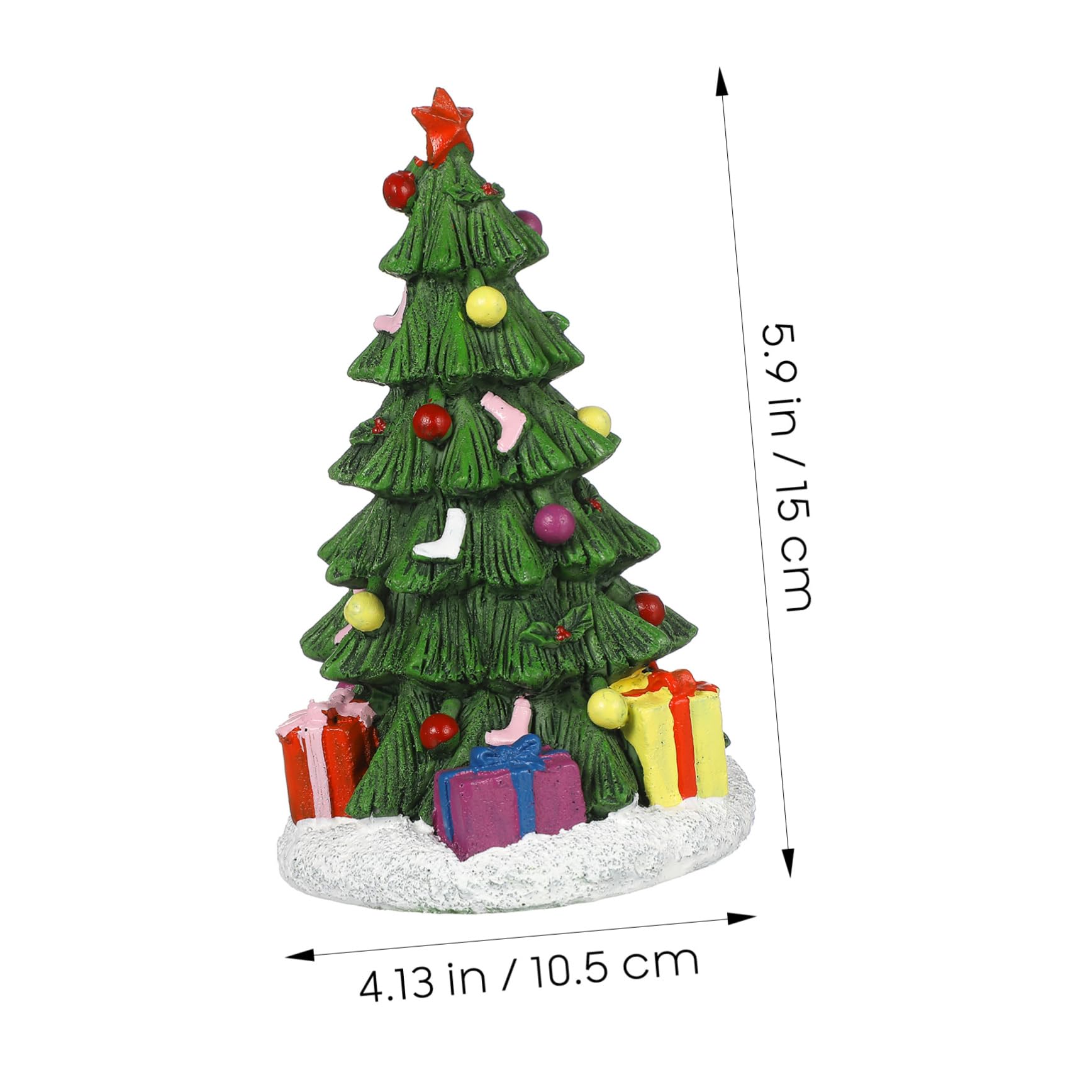 BESPORTBLE Décoration Aquarium Résine Accessoire Arbre Mort pour Aquariums Et Bacs à Poissons Ornement Festif pour Décor Aquatique