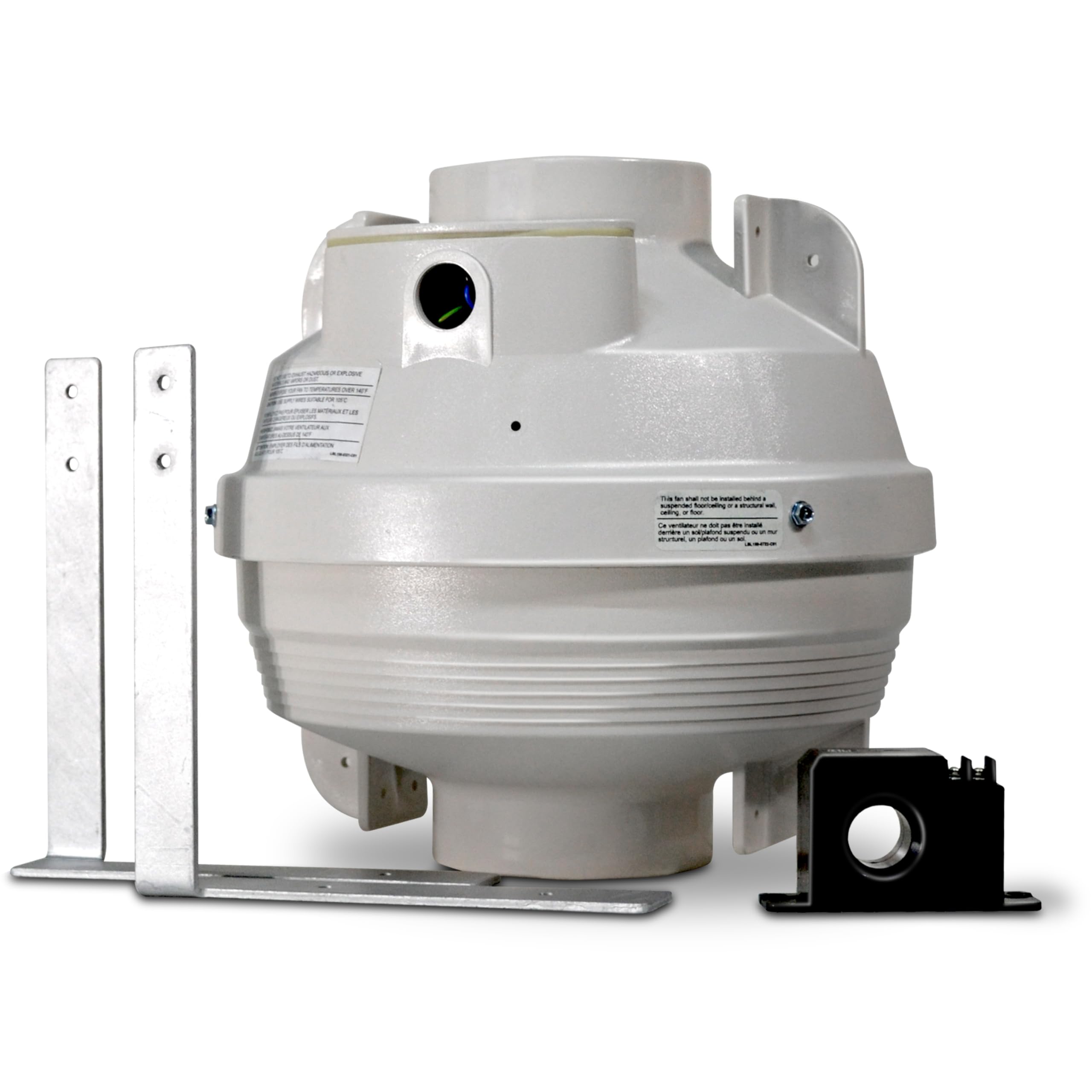 Amazon.com: Suncourt Centrax 4-Inch Dryer Vent Booster Fan Kit