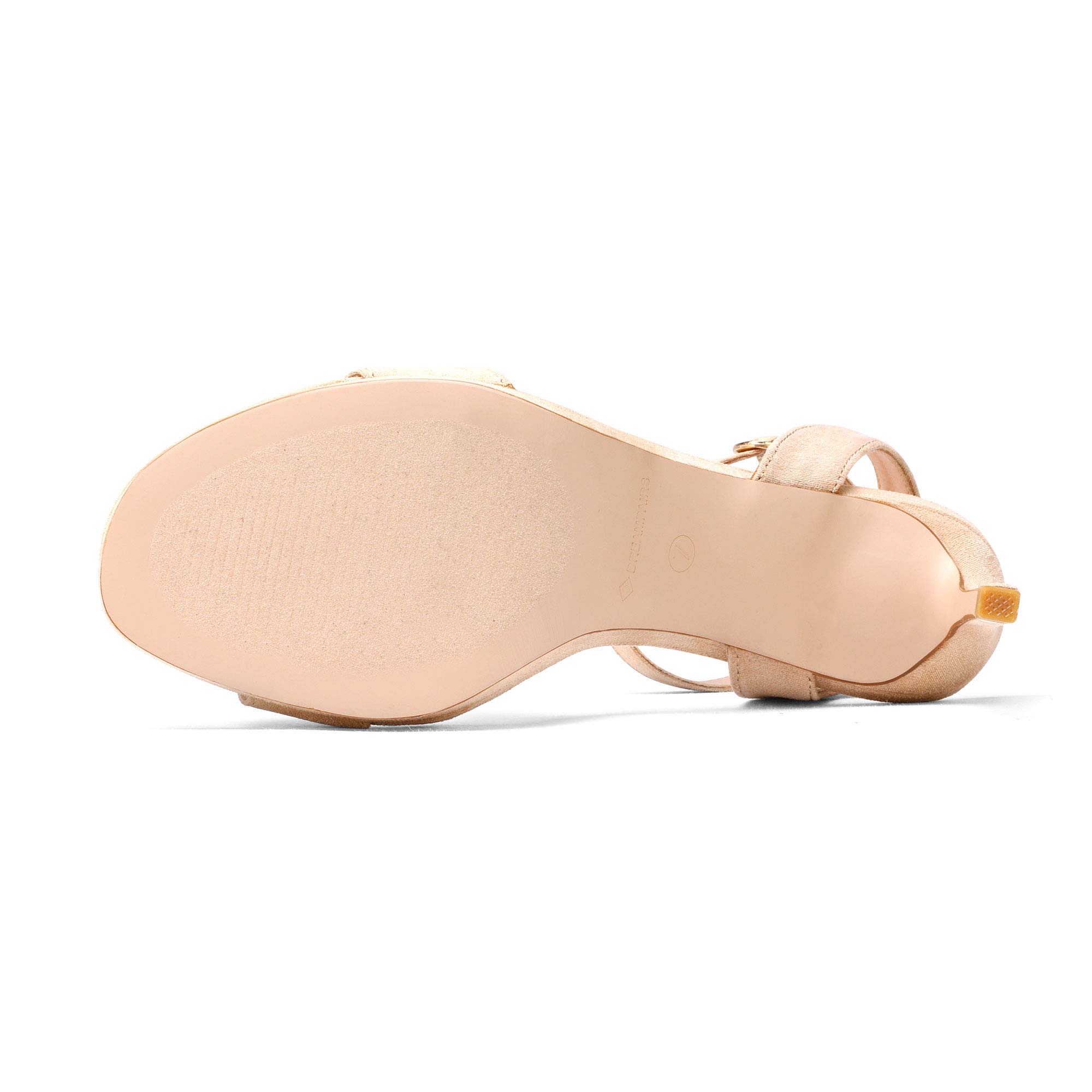 DREAM PAIRS Women’s High Stiletto Open Toe Ankle Strap Heels Dress Pump Heel Sandals