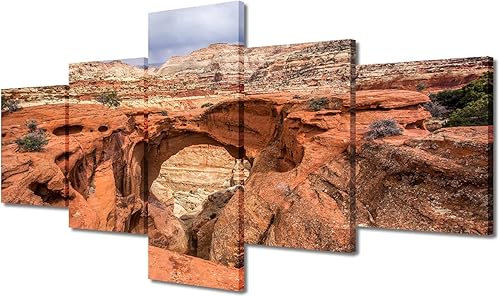 Obra de arte para las paredes del hogar, póster del Parque Nacional del Arrecife Capitolio, impresiones sobre lienzo, imágenes de Utah, Estados