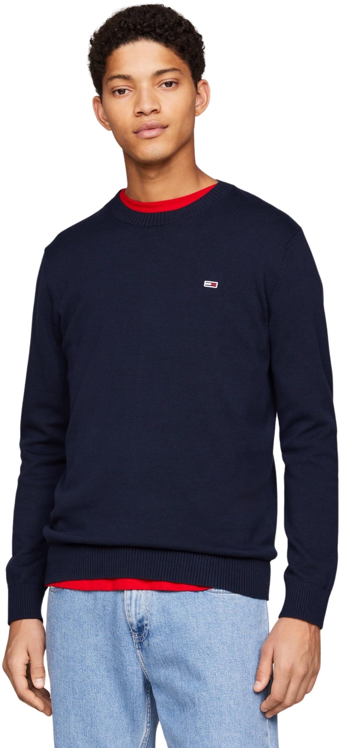 Tommy Jeans Pull Homme Col Ras-du-Cou idéal pour un look de week-end décontracté - 6