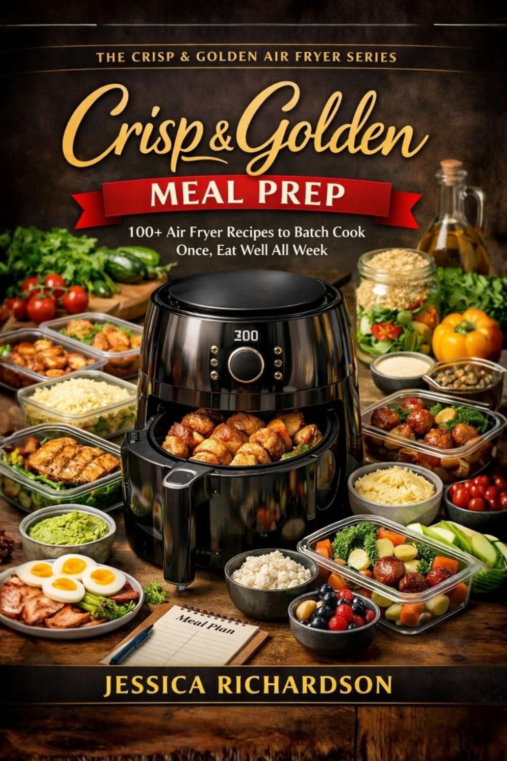 Crisp & Golden: Meal Prep: 100+ Air Fryer Recipes to Batch Cook Once, Eat Well All Week (The Crisp & Golden Air Fryer Series)