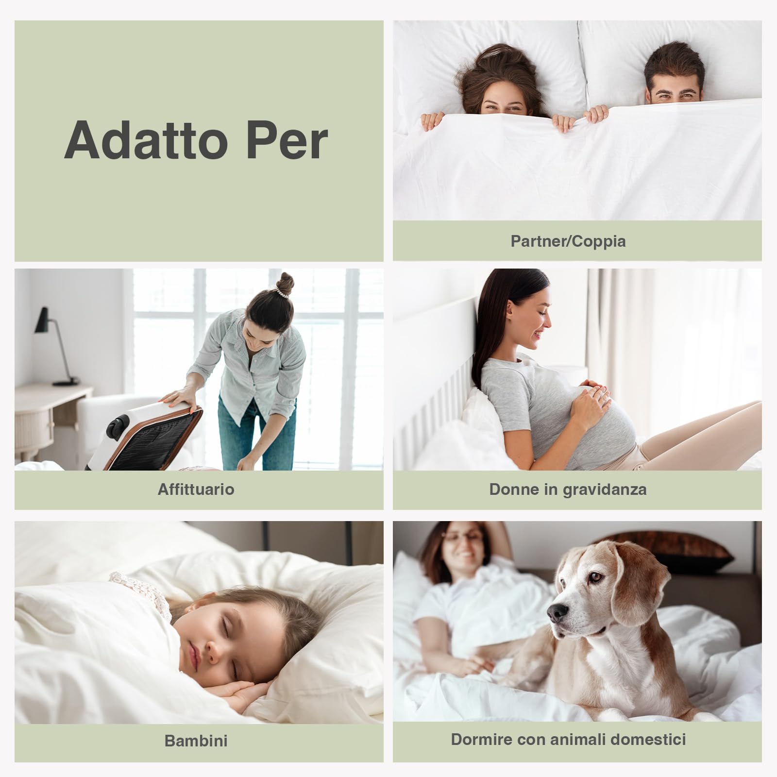Novilla Topper Materasso 120x190 - Correttore Comfort Premium con Imbottitura Ultra-Soffice, Topper Nuvola Traspirante con Fascia Elastica a 360°, Effetto Piuma, Bianco Luxury