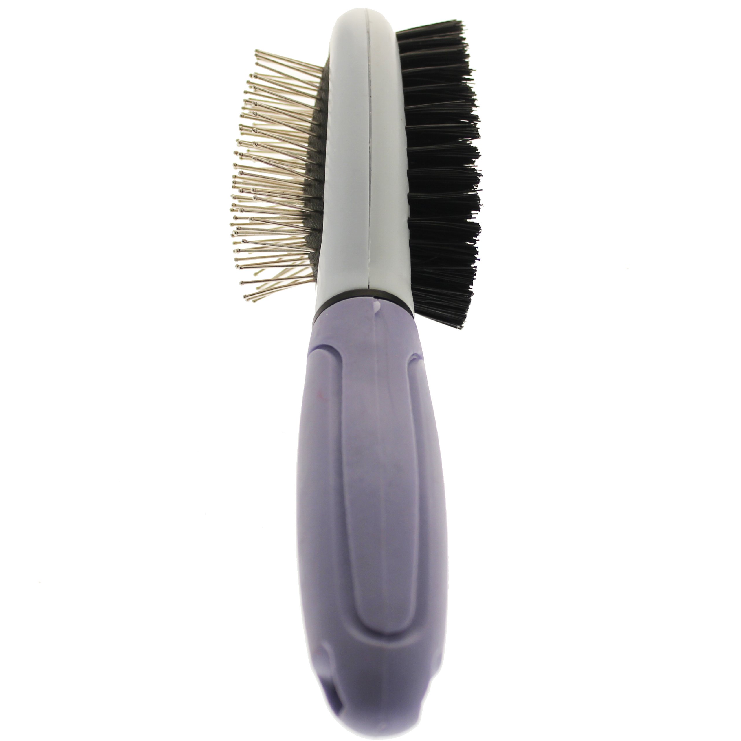 Mool Pet Fur Double-Sided Grooming Brush Comb Rake for Dog and Cat for Long and Short Hair 21.5 x 6.5 cm - Image 2