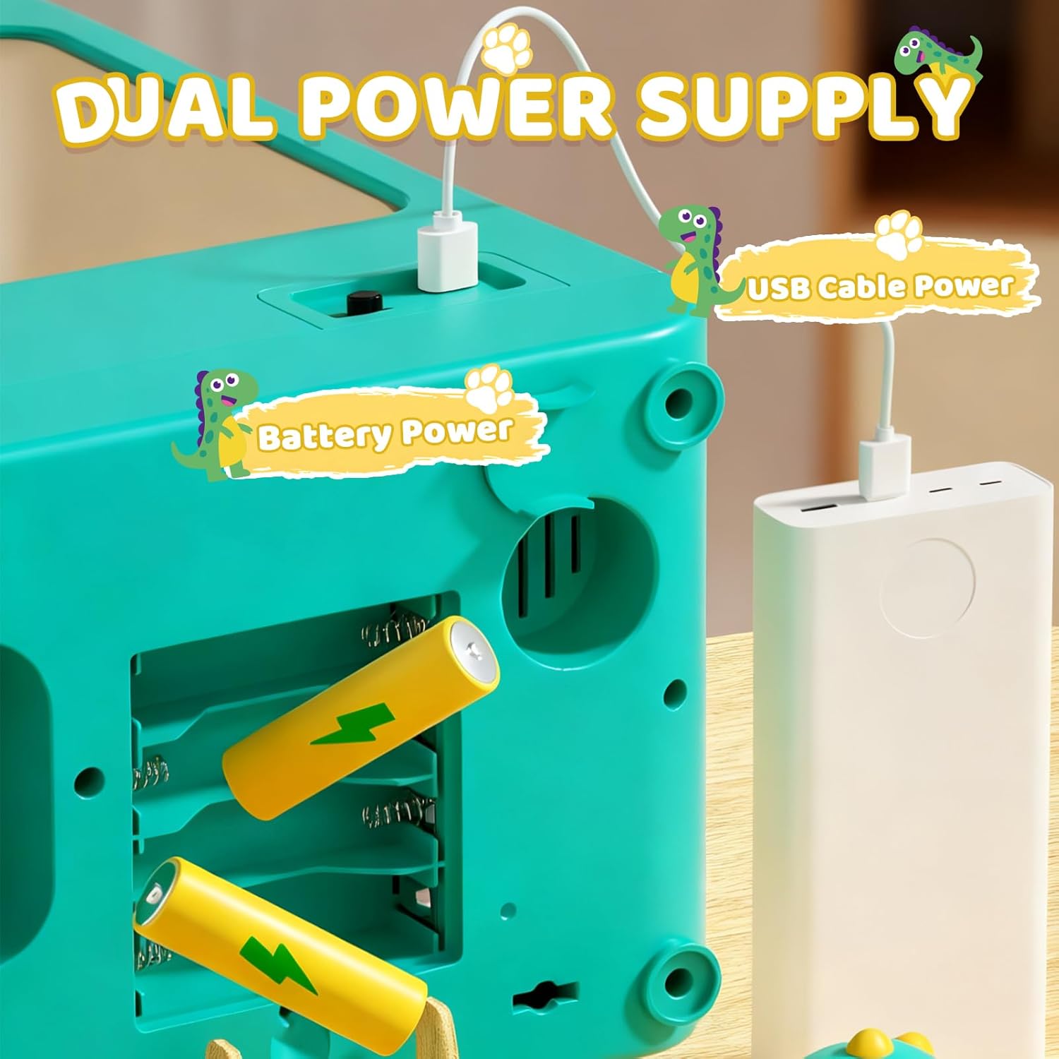 Claw Machine for Kids, Dinosaur Claw Machine Arcade Toy for Girls Boys 3+, Mini Vending Machine for Kids with 10 Mini Plush Toys, Electronic Party Prize Candy Dispenser Toy Game for Birthday Gift - Image 4