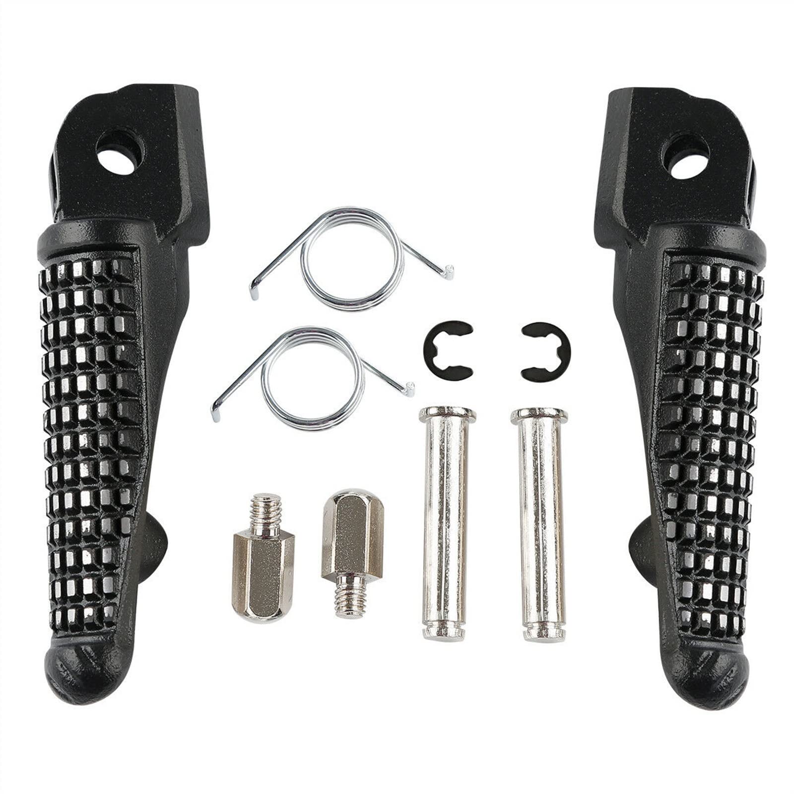 Accesorios para clavijas Estribos Delanteros Para Motocicleta, Pedales, Reposapiés, Soportes Para Kawasaki Ninja ZX10R ZX 10R 2011-2017 2016 2015 2014 2013 2012