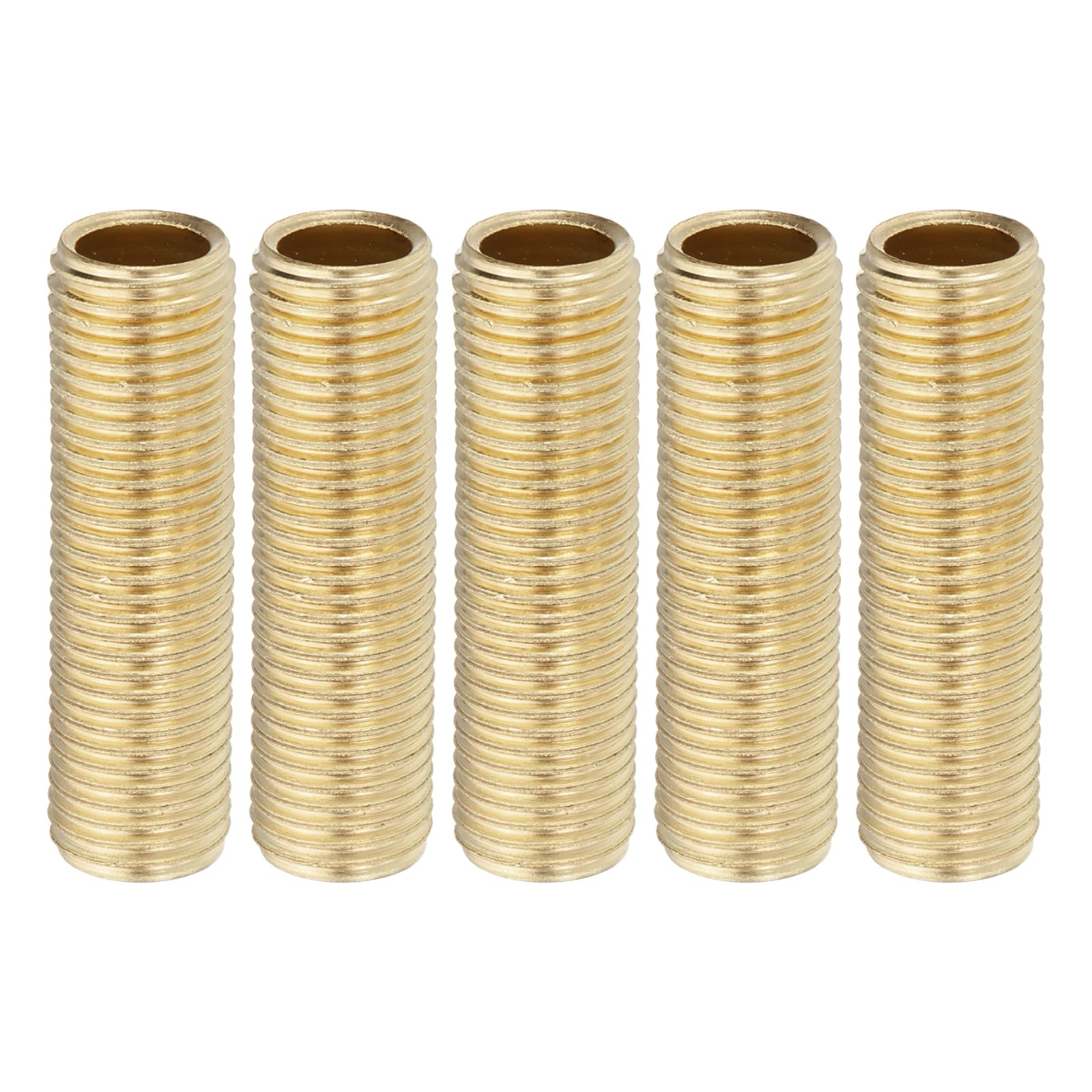 Adaptador de tubo de latón de 1/4IP para reparar roscas desgastadas en ejes de lámparas viejas