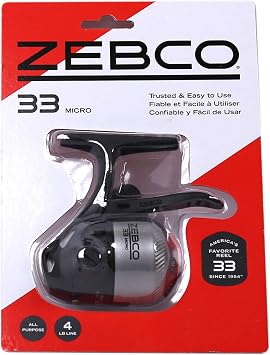 Zebco 33MTN.CP2 33 Micro Trigger Spin Reel 4#C