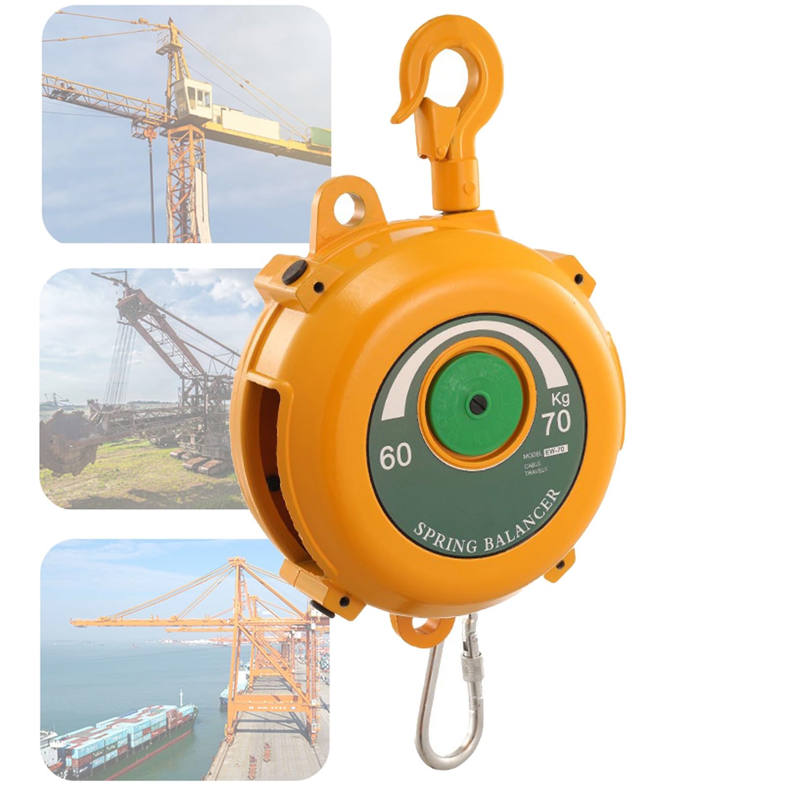 HYQOUKLR Telescopic Spring Balancer, Spring Balancer 5-80kg For Hanging Tools(60-70kg)