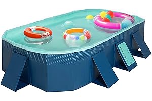 iPoolgo Foldable Pool 116*65*22inch