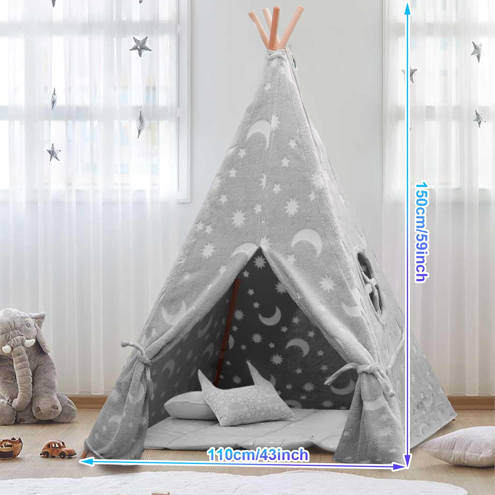 Tipi-Zelt für Kinder
