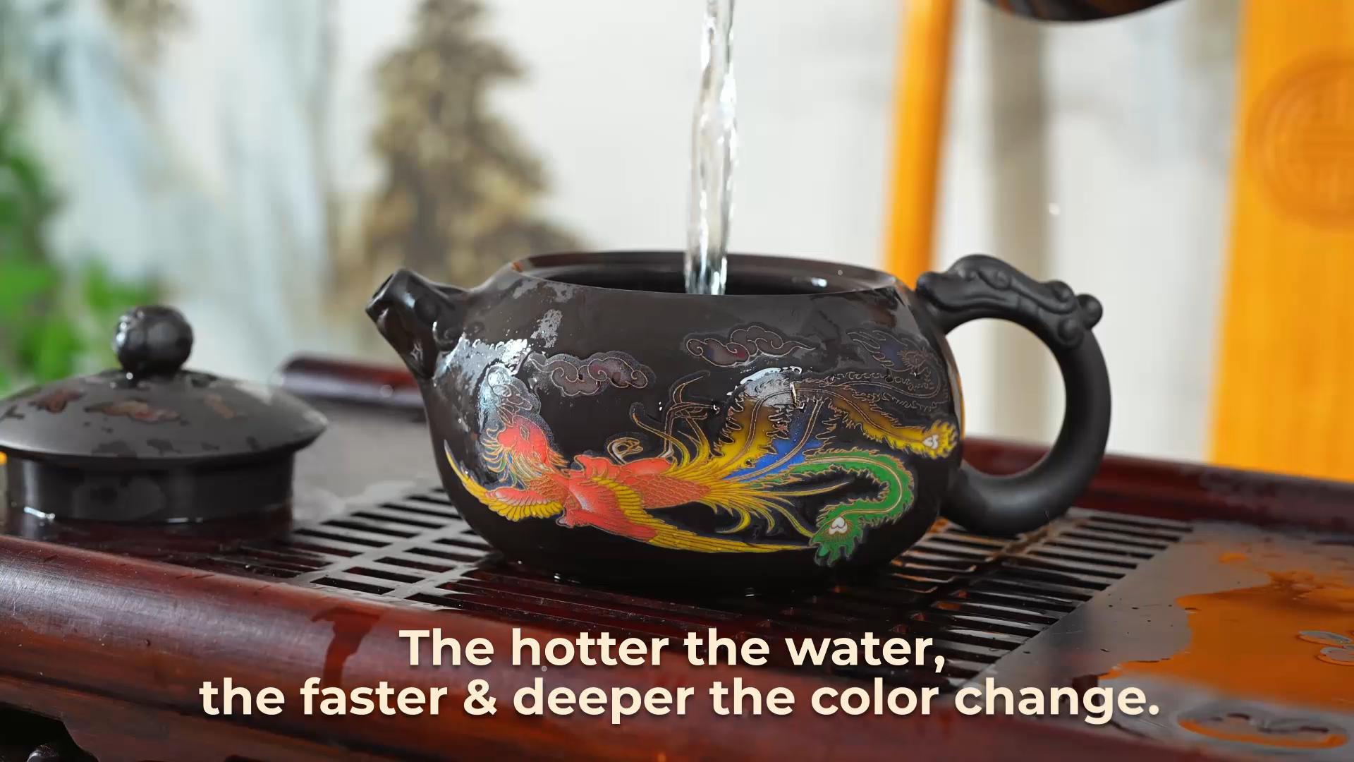 Amazon.com | Teavor Handmade Color-Changing Yixing Clay Teapot