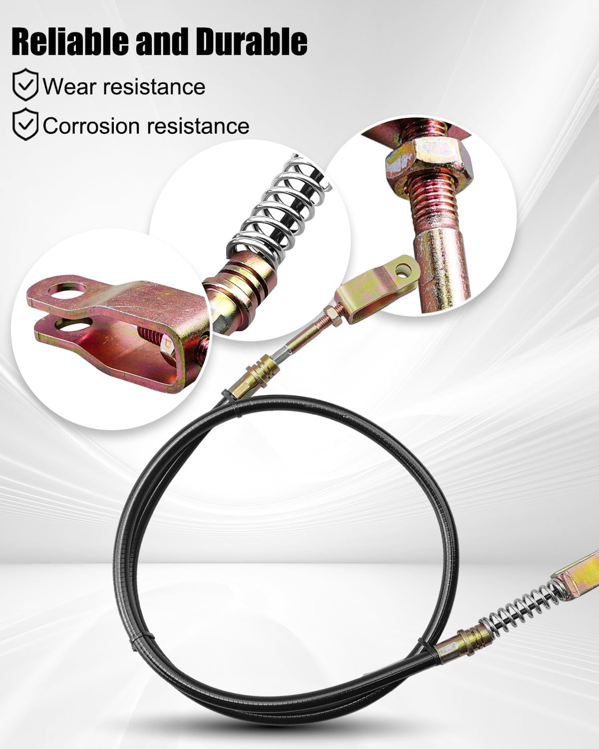 2-11103 Brake Cable Fit for MTD Chuck Wagon Land Master Home Depot Bulldog BD300