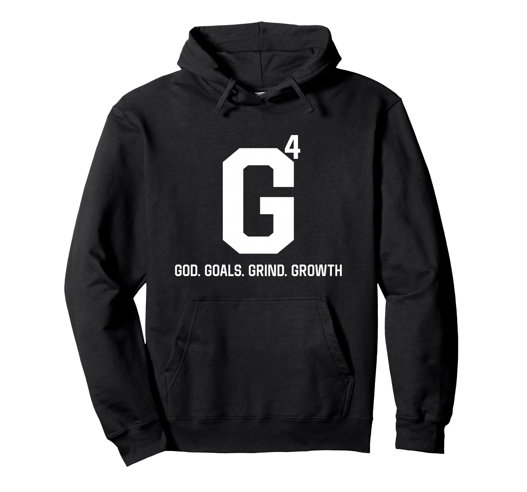 G4 God Goals Grind Growth Pullover Hoodie