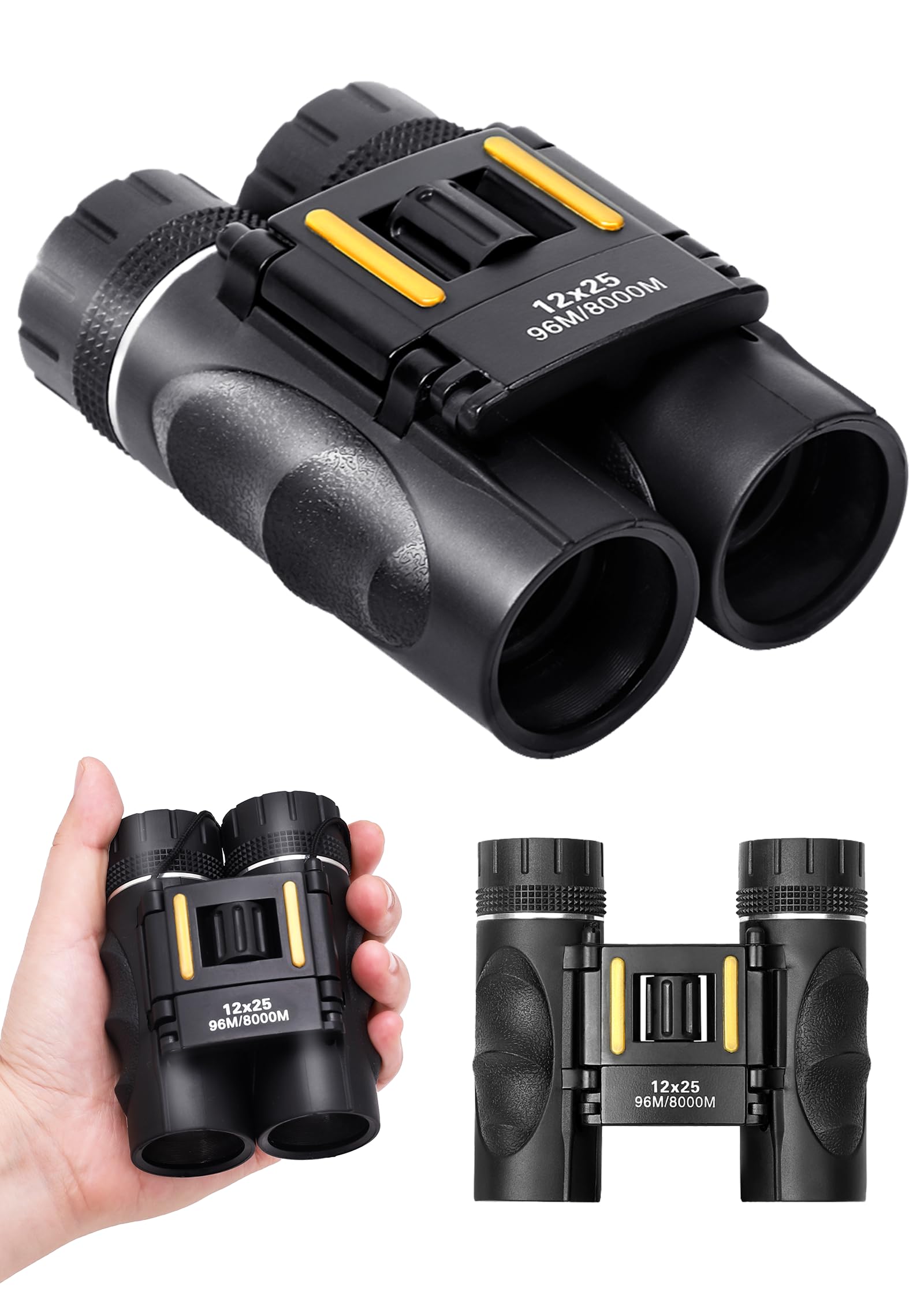 双眼鏡 12倍 手ぶれ補正 オペラグラス 高倍率 12×25【超軽量·お子様や女性に最適】軽量 小型 防振/防水/防湿 倍率調整可能 ライブ/オペラ/観劇/旅行/アウトドア/登山/観光/野鳥観察 収納バッグ付き
