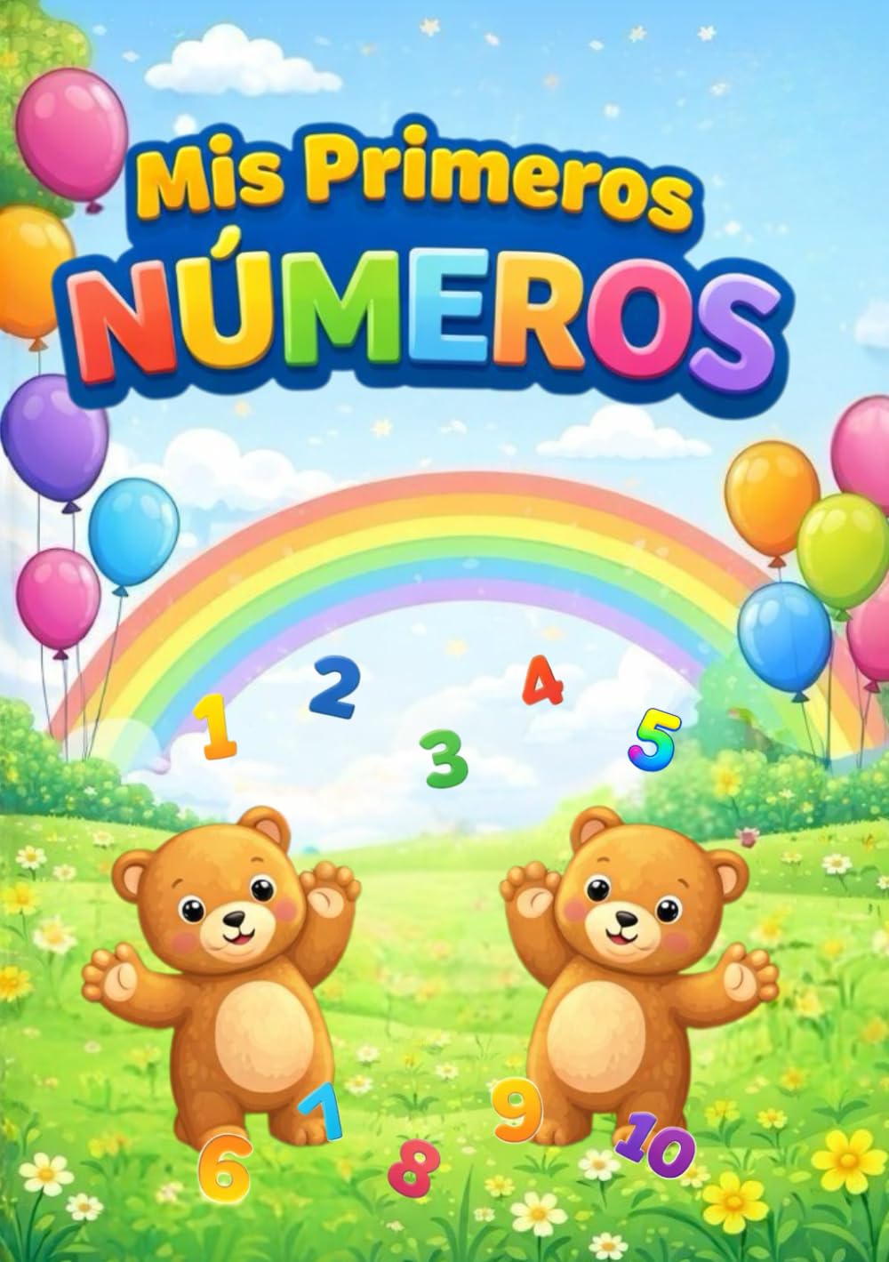 Mis Primeros Números: Aprende a contar del 1 al 10.