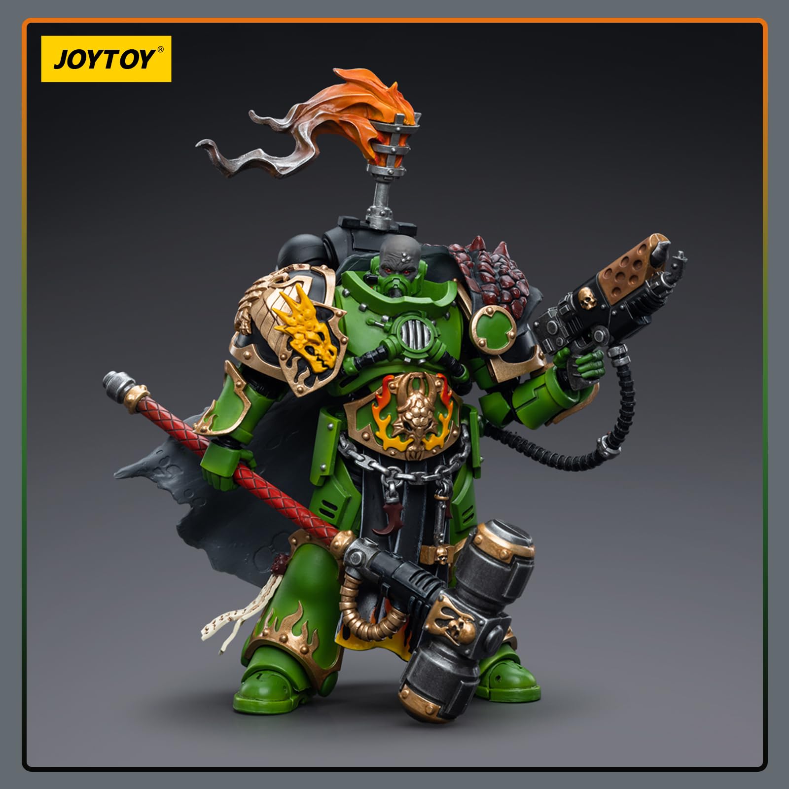 Amazon.co.jp: JOYTOY ウォーハンマー 40K サラマンダー キャプテン