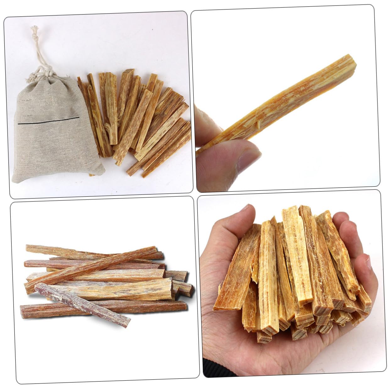 Herramientas de Madera para Encender Incendios de Forma Instantánea Bolsa para Camping al Aire Libre y Llama Estable, Utensilios Prácticos para Supervivencia