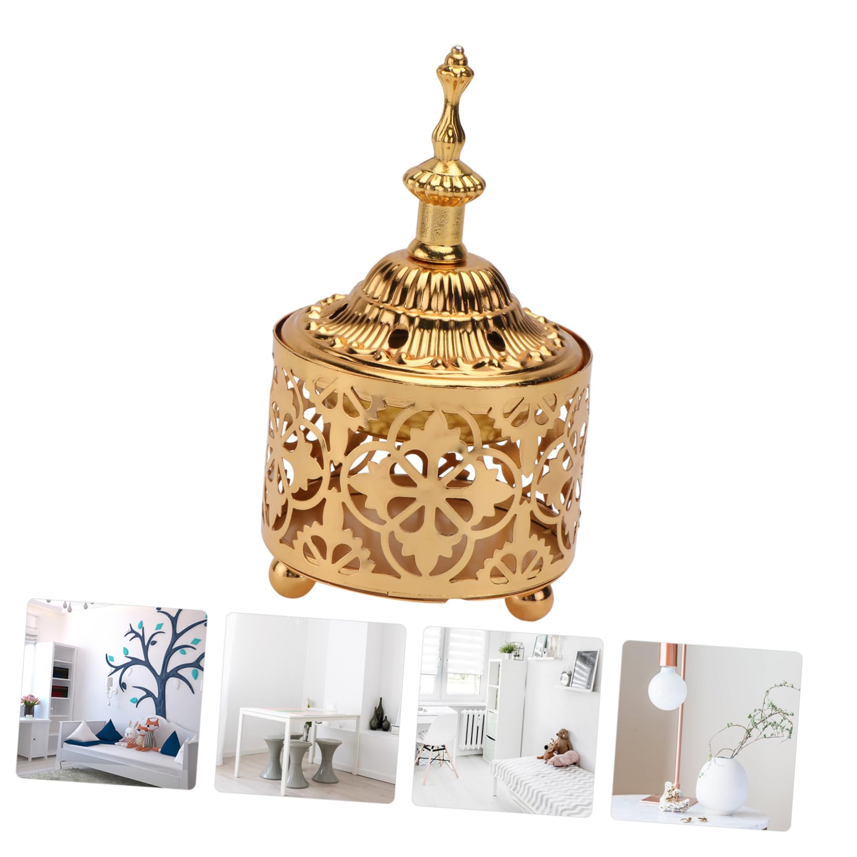 Garneck Bakhoor Burner, Frankincense Incense Holder - Image 2