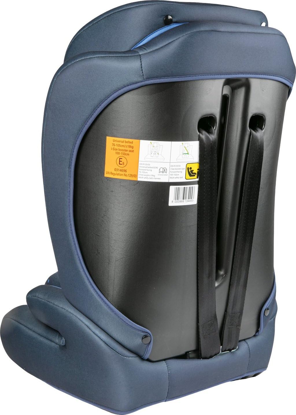 Siège d'auto pour enfant Tataway Bluey 76-150 i-Size R129, inclinable avec appui-tête réglable et ceintures à 5 points