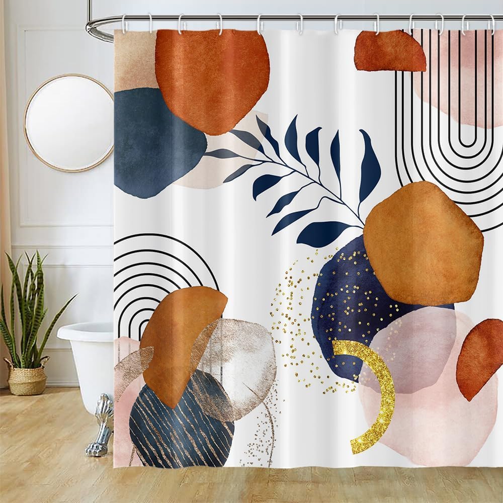 Uiiooazy Abstract Shower Curtain