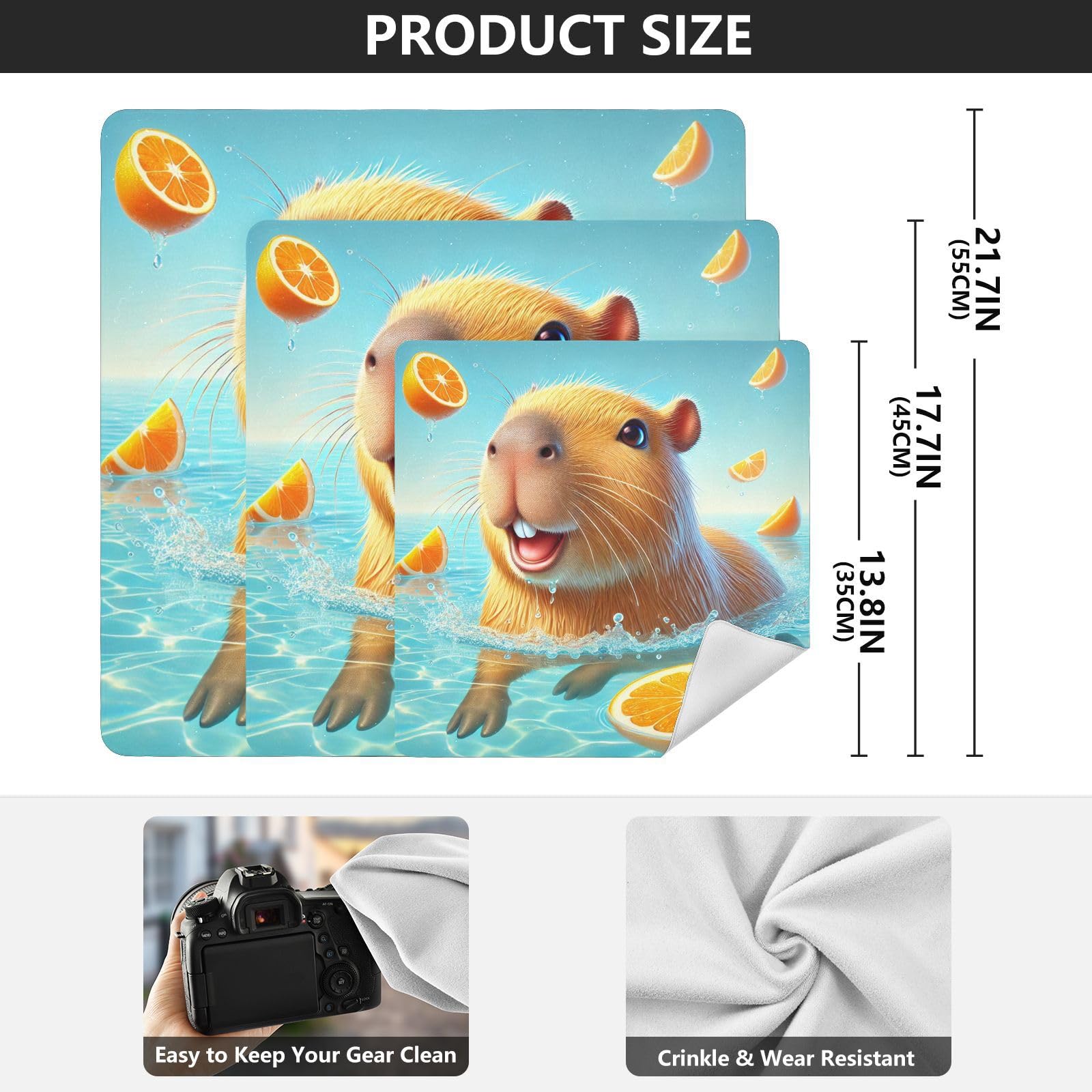 Joko Ivery Capybara Summer Orange Protective Wrap 13.8