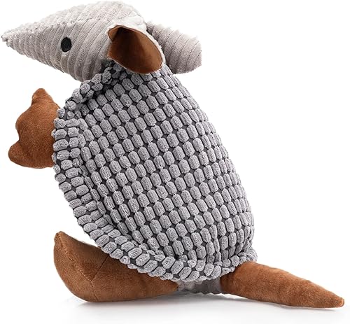 Hollypet Juguetes esponjosos para perros Juguetes chirriantes de felpa para perros de todas las razas, juguetes de peluche para perros pequeños,
