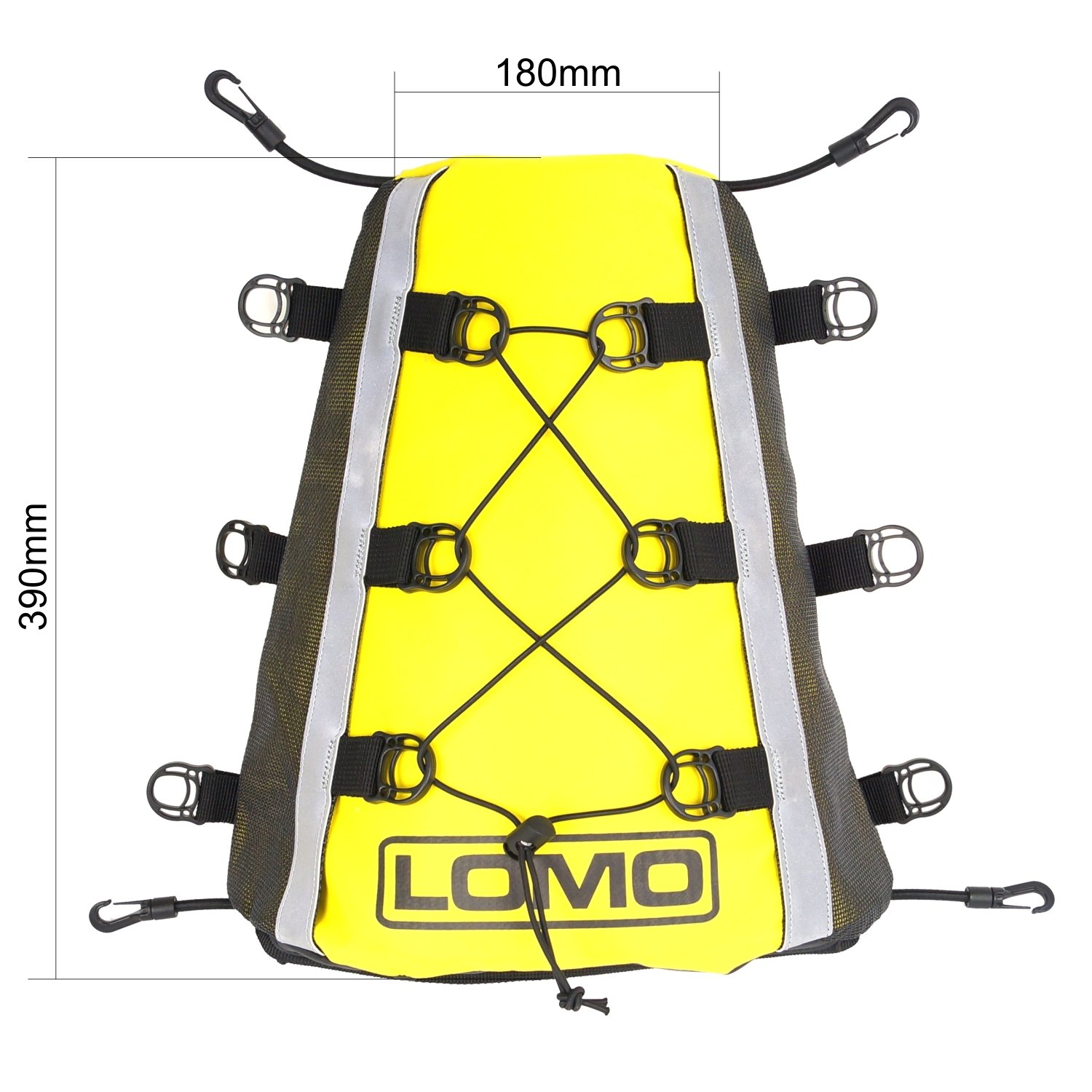 Lomo Bolsa de cubierta delantera para kayak
