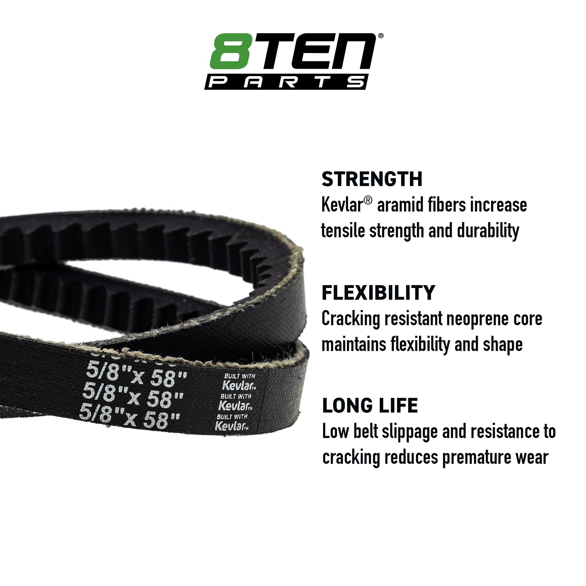 Amazon.com : 8TEN Belt with Kevlar for Ariens Gravely ZTHD52 Pro