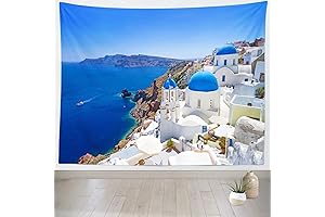 Splendid Santorini Wall Art: A Tapestry of Grecian Charm