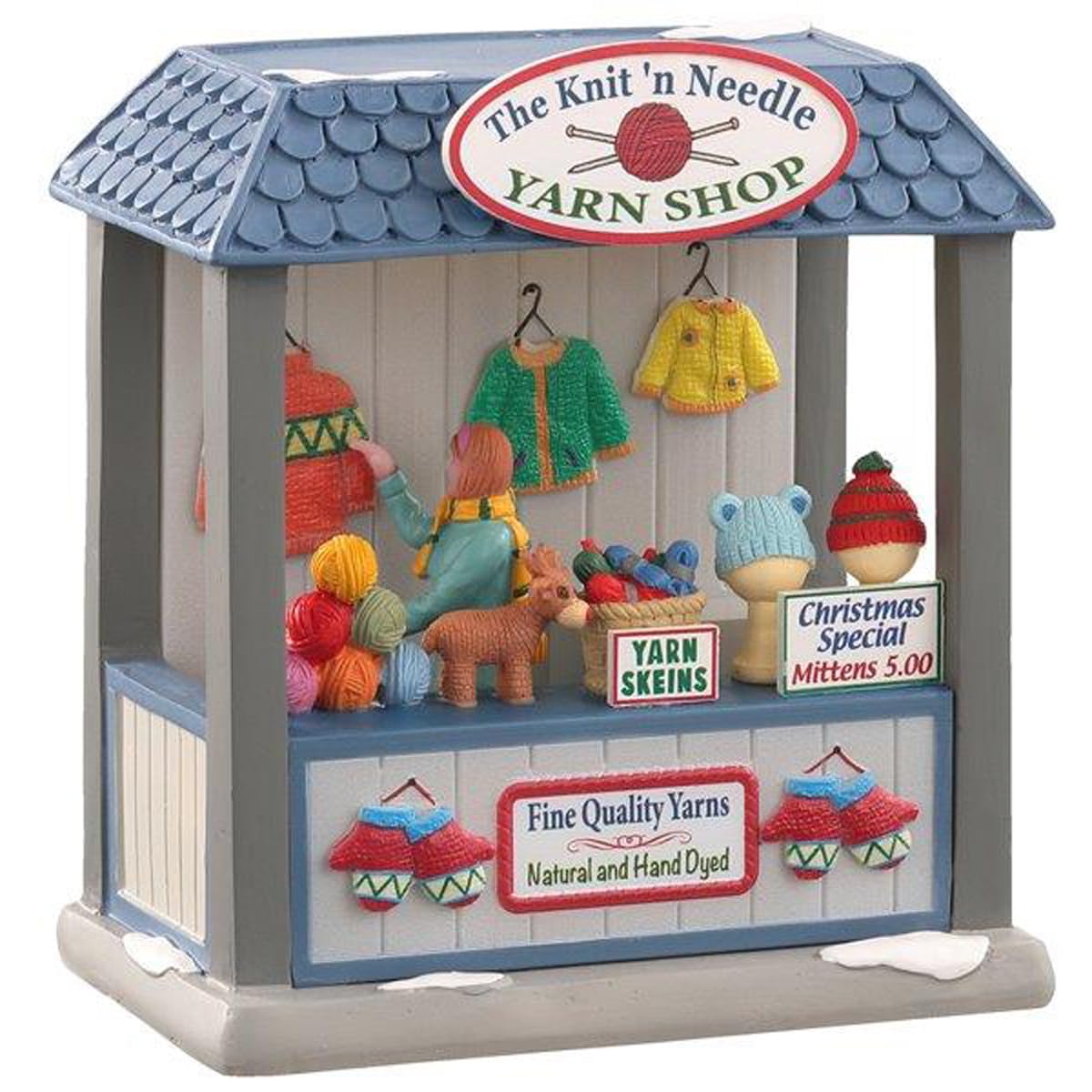 Caddington Village™ The Knit 'N Needle Yarn Shop-Christmas Village