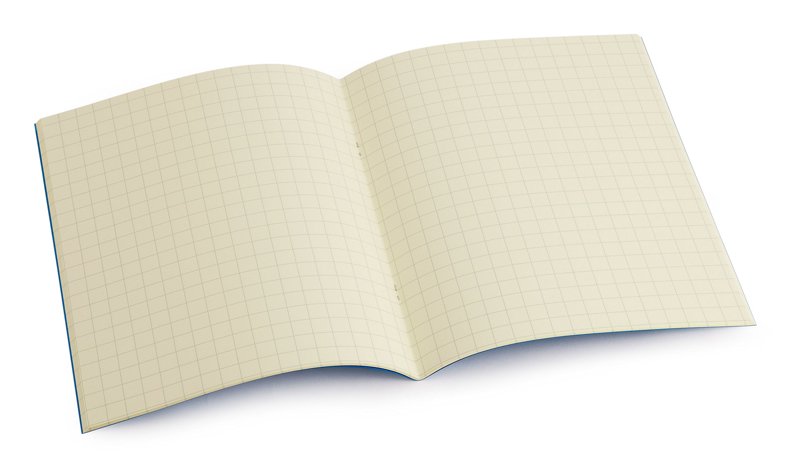 Crossbow Education Dyslexia Tinted Exercise Books - 9" x 7" - 10mm squared - Cream (10 Pack) โ image 1