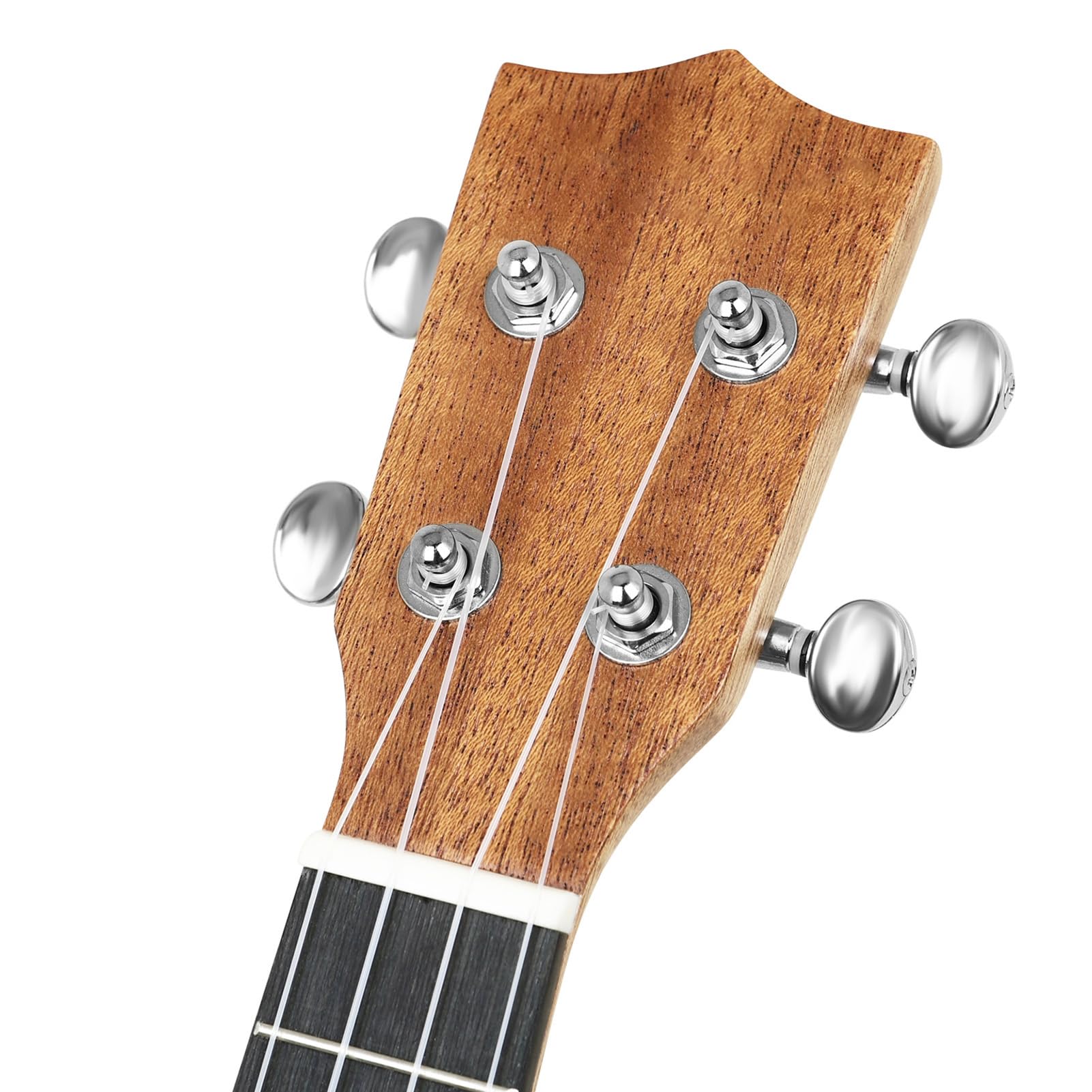 Ukulele, Kit per Principianti a 4 Corde in Legno di Mogano da 21 Pollici con Capotasti per Accordatore, Borsa Portatile, per Adulti e Bambini Principianti Che Viaggiano
