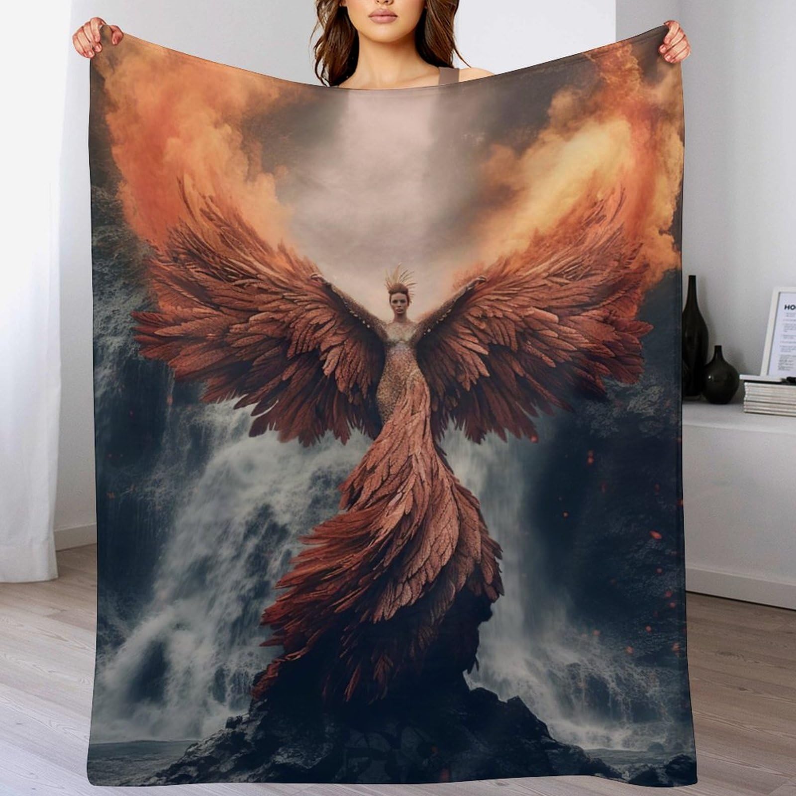 Couverture polaire flannel tissu peluche thermique lit et canapé 130x180