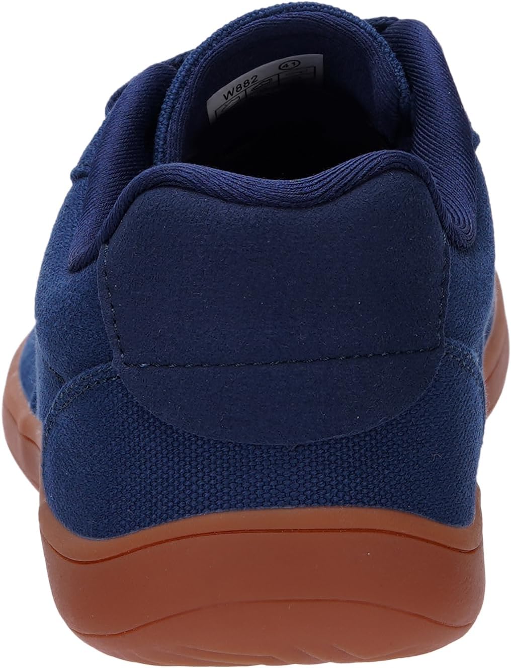 WHITIN Men's Wide Barefoot Shoes | Stylish Canvas Minimalist Sneakers | Zero Drop Sole