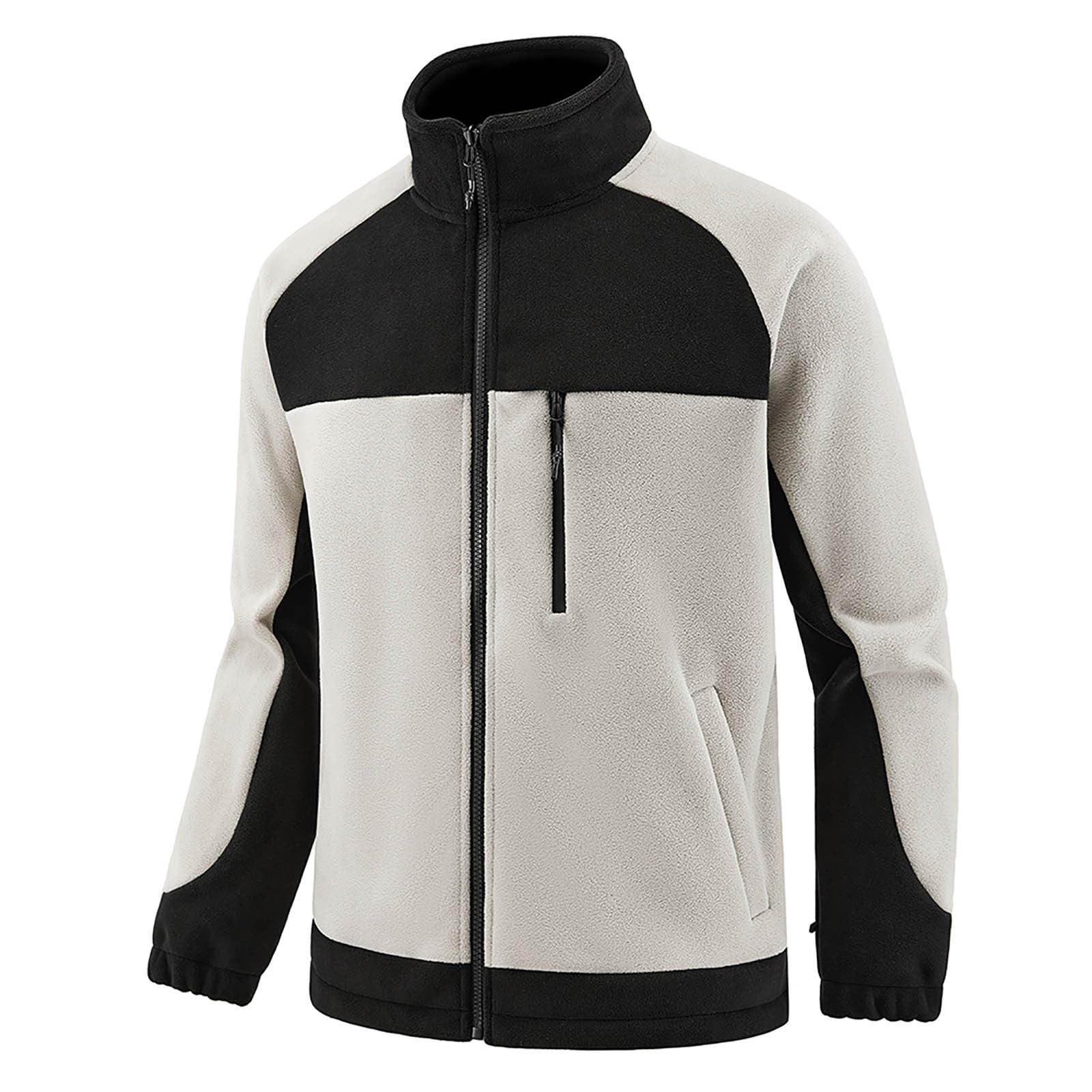 Forro Polar Hombre Tallas Grandes - Chaqueta de Invierno cálida de Forro Polar Rock Er para Hombre, Nueva Chaqueta Deportiva para Exteriores