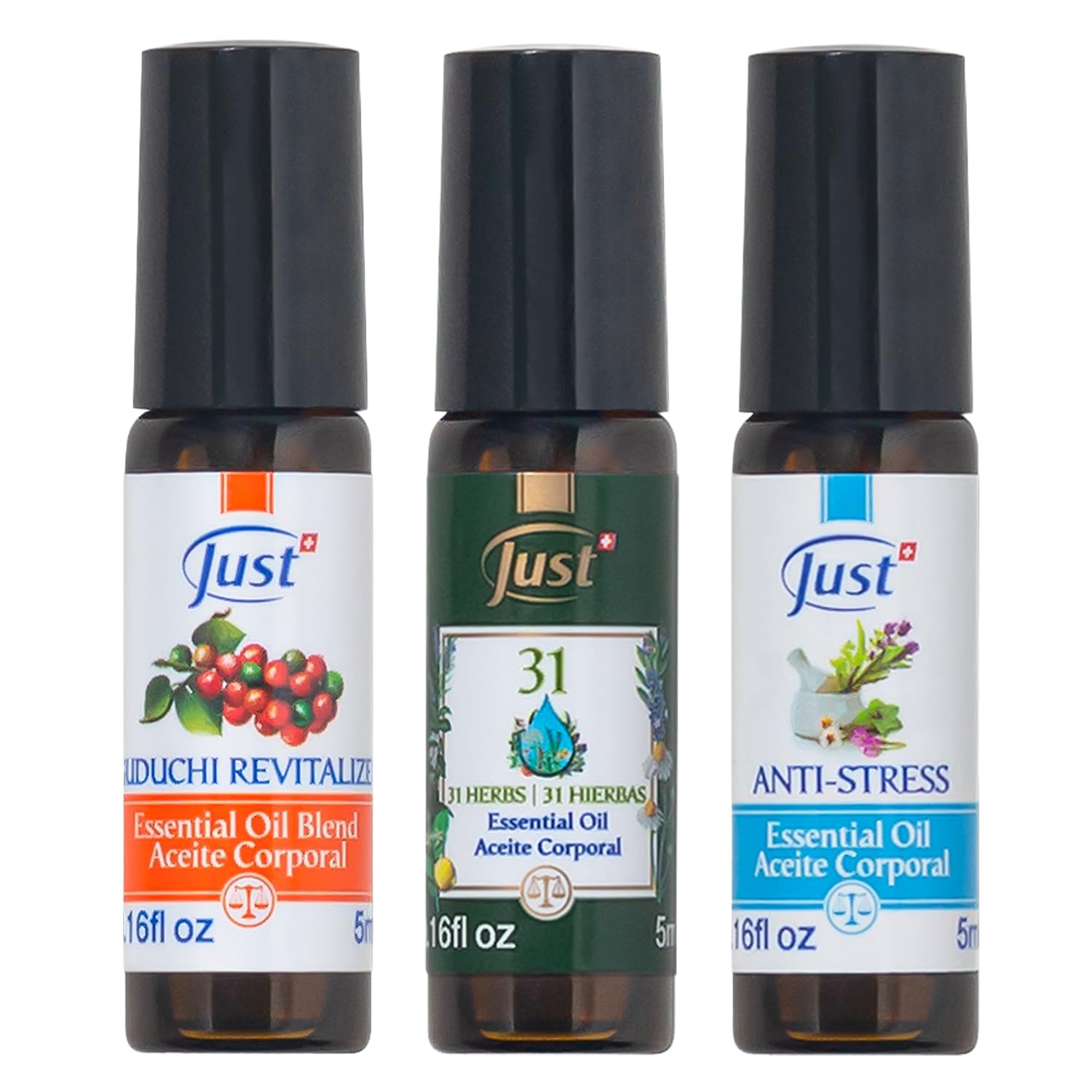 Amazon.com: Swiss JUST Essential Oil - 3 Piece Set - Relaxation