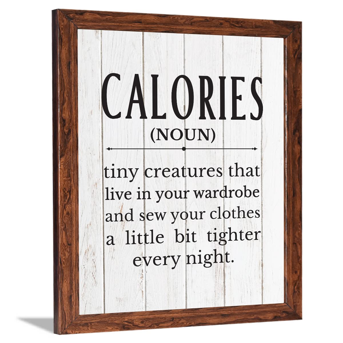 Kitchen Quotes Wall Frame - 'First We Eat' Turquoise -17