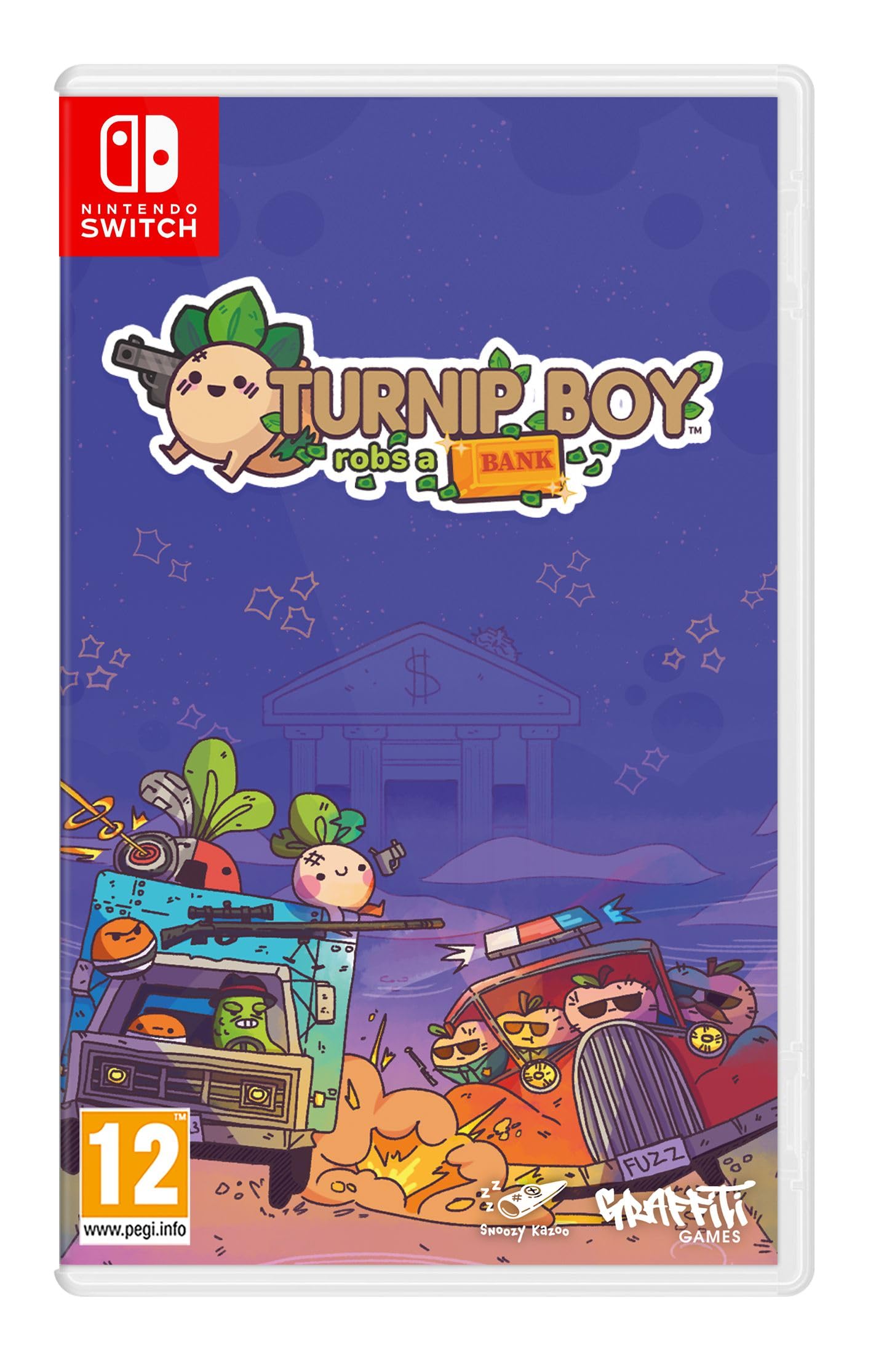 Turnip Boy Robs a Bank (Nintendo Switch) - Brand New and Sealed