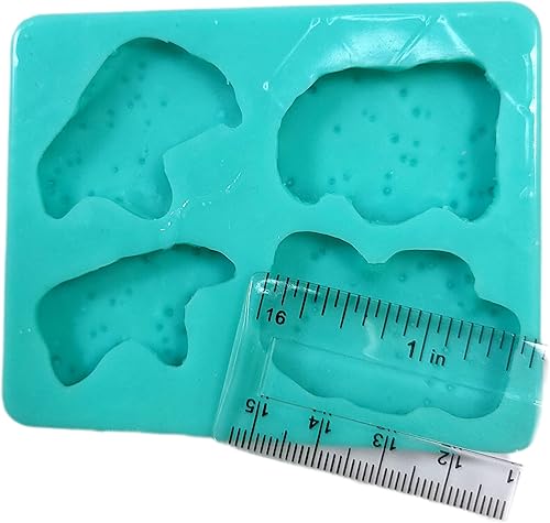 Miniatura 3 de Miniature Mexican Bread Molds, Concha bread miniature size mold, Mexican sweet bread mold set