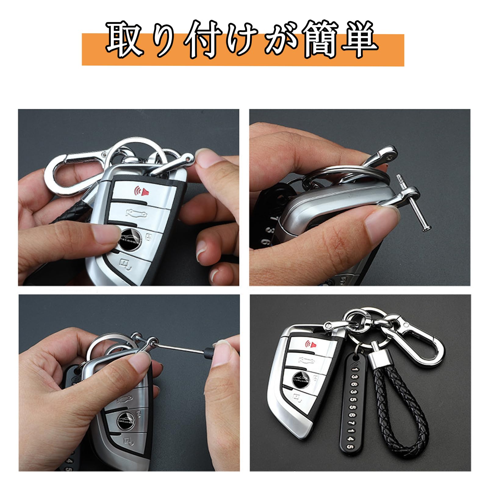 affx wrks キーホルダー カラビナ Amazon.co.jp: VAABKL(みき) キーホルダー カラビナフック D