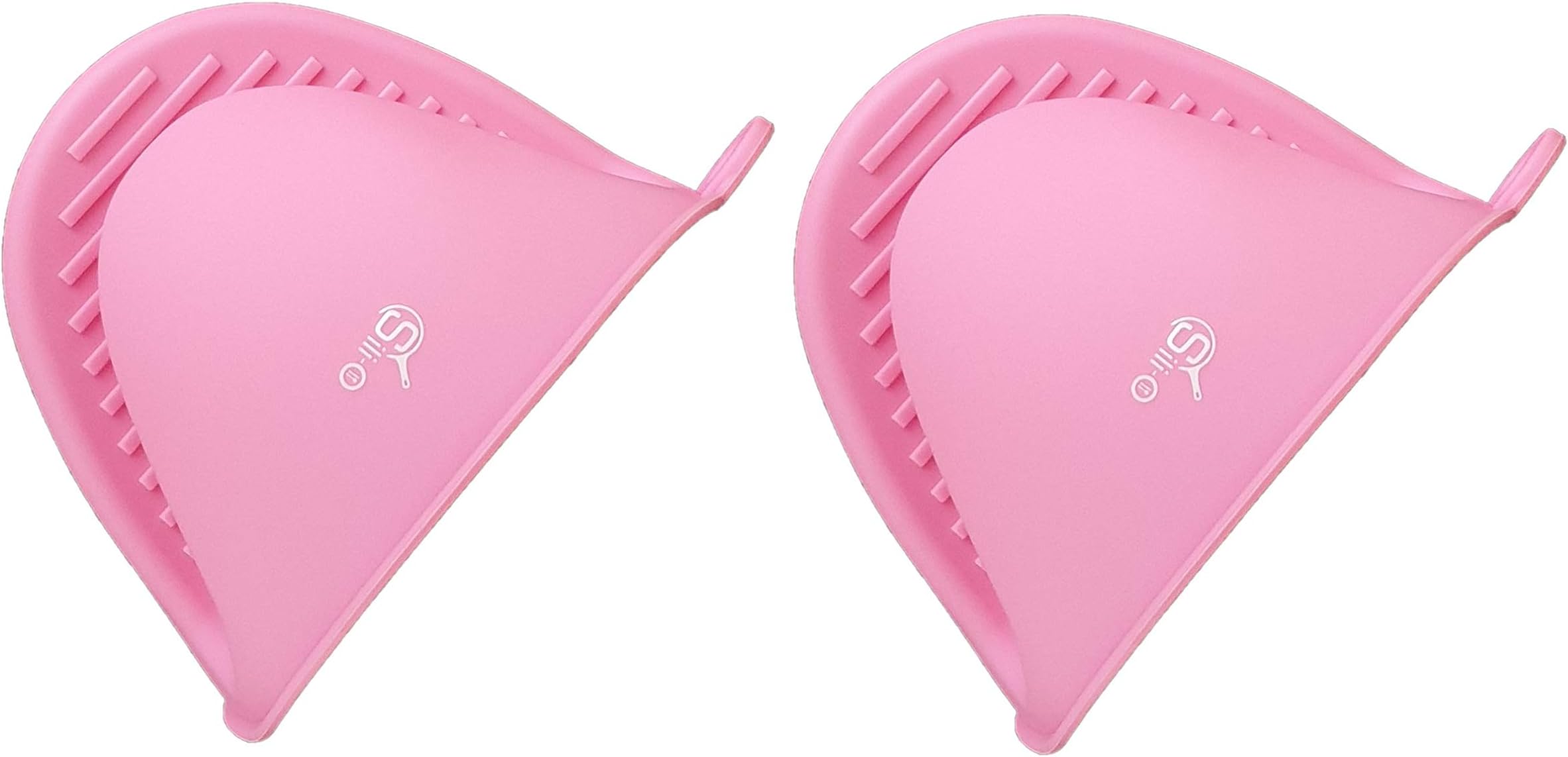 SiliO Silicone Mini Gloves for Kitchen Oven Mitts Pot Holder for Kitchen Mini Baking Mittens Pinch Grip Gloves Gripper Glove Cooking Glove Hand Clip Heat Resistant Utensil Holder (1 Pair)