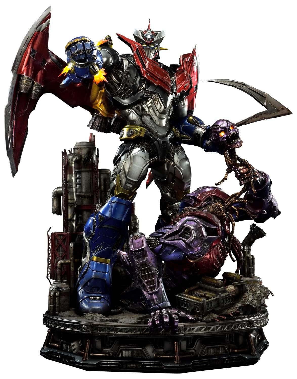 Prime 1 Studio Ultimate Diorama Masterline Mazinger Z Concept Design by Josh Nizzi DX Polystone Statue Figure