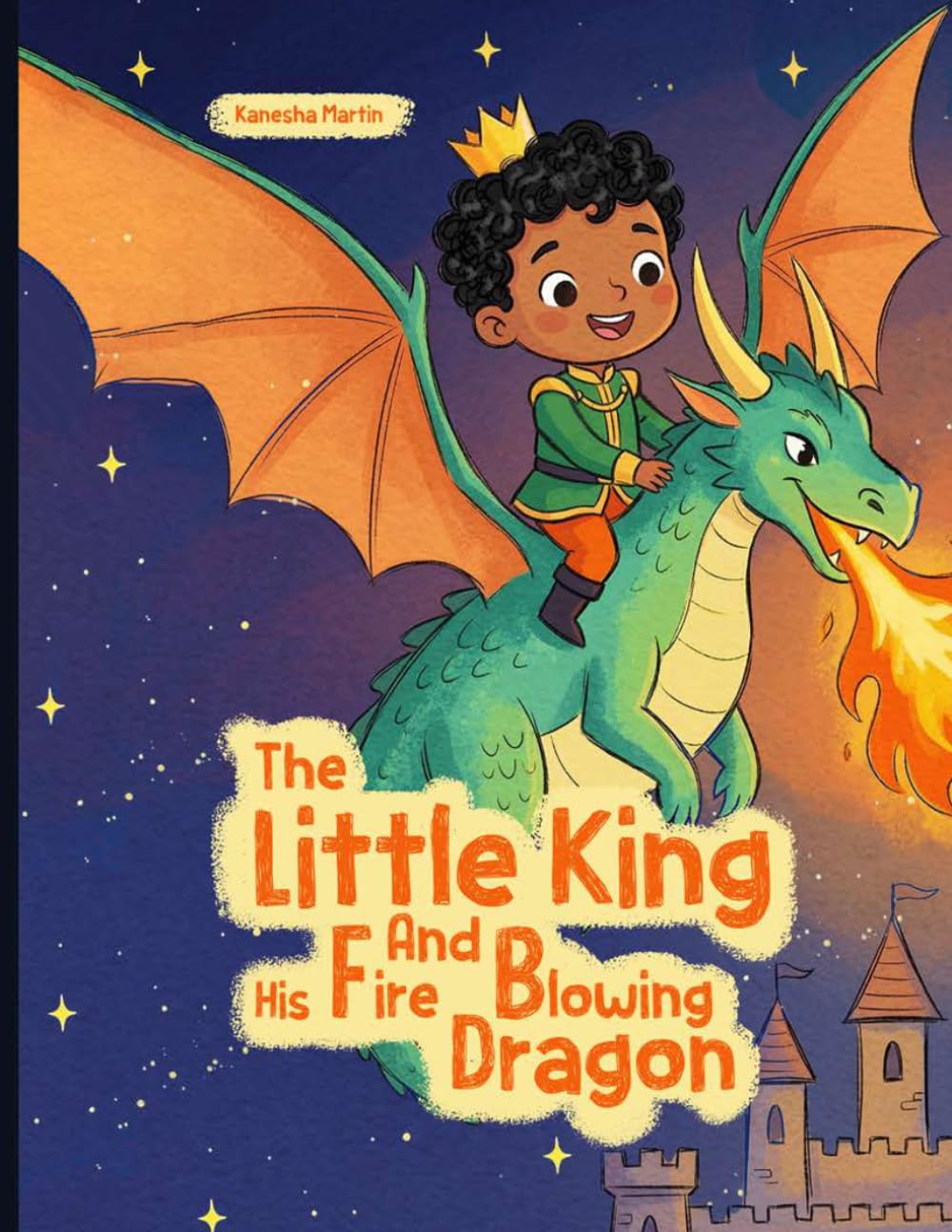 The Little King Fire And Blowing His Dragon