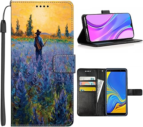 DAFEI Wallet Case for Samsung Galaxy S21+ with Bellflower-aa26 Pattern PU Leather Flip Folio ID&Credit Cards Pocket Lanyard disponible en Yaxa Venezuela
