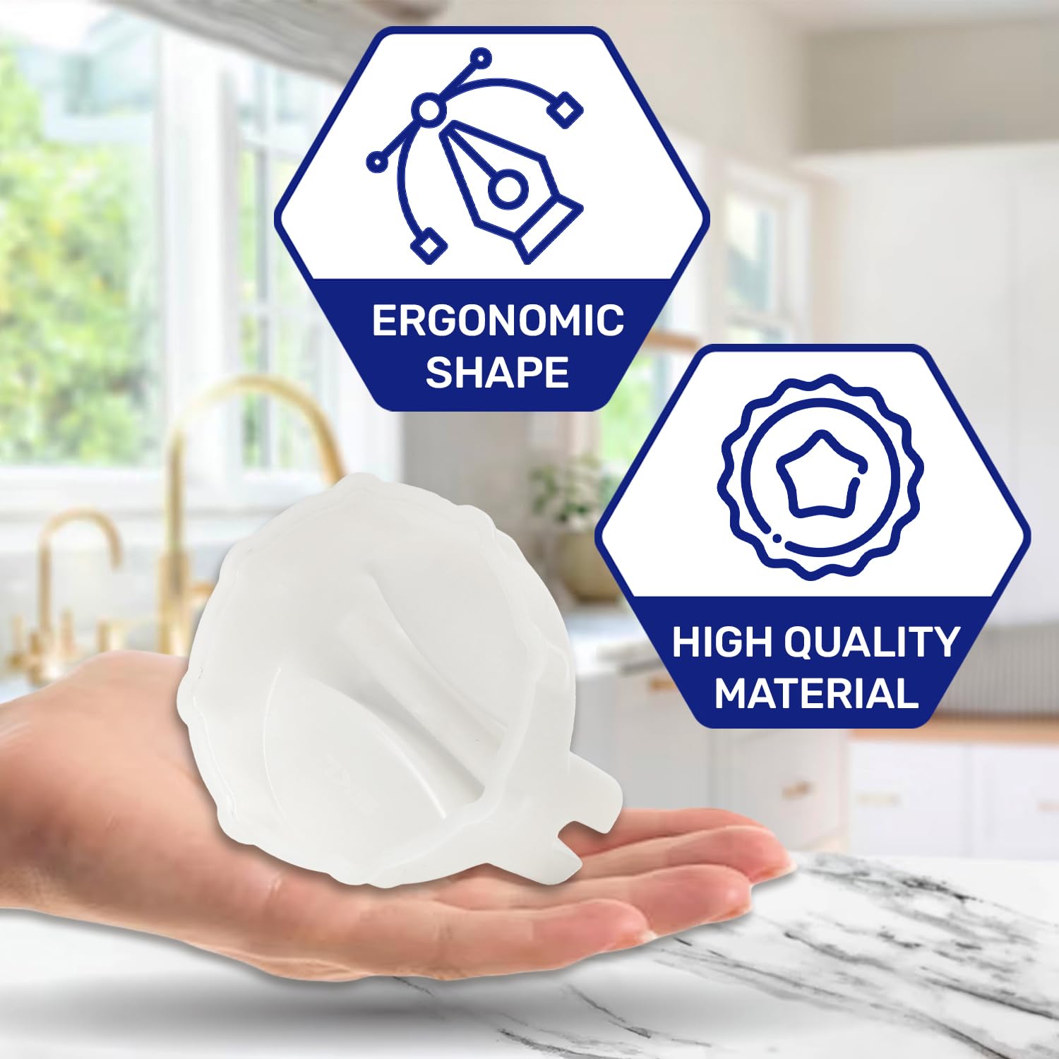 Outil Démontage Lampe Four Universel - Compatible Bosch, Neff, Siemens - Plastique Crème